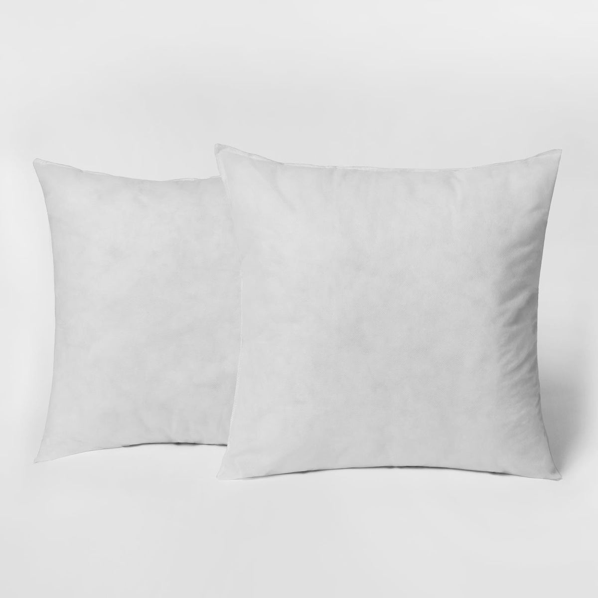 OHS Pack of Cushion Fillers Hollowfibre Insert Pads, White - 45 x 45cm