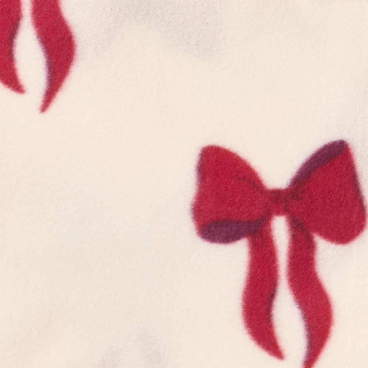 OHS Bows Throw Blanket Soft Polar Fleece Winter Thermal Bedspread Home Decor