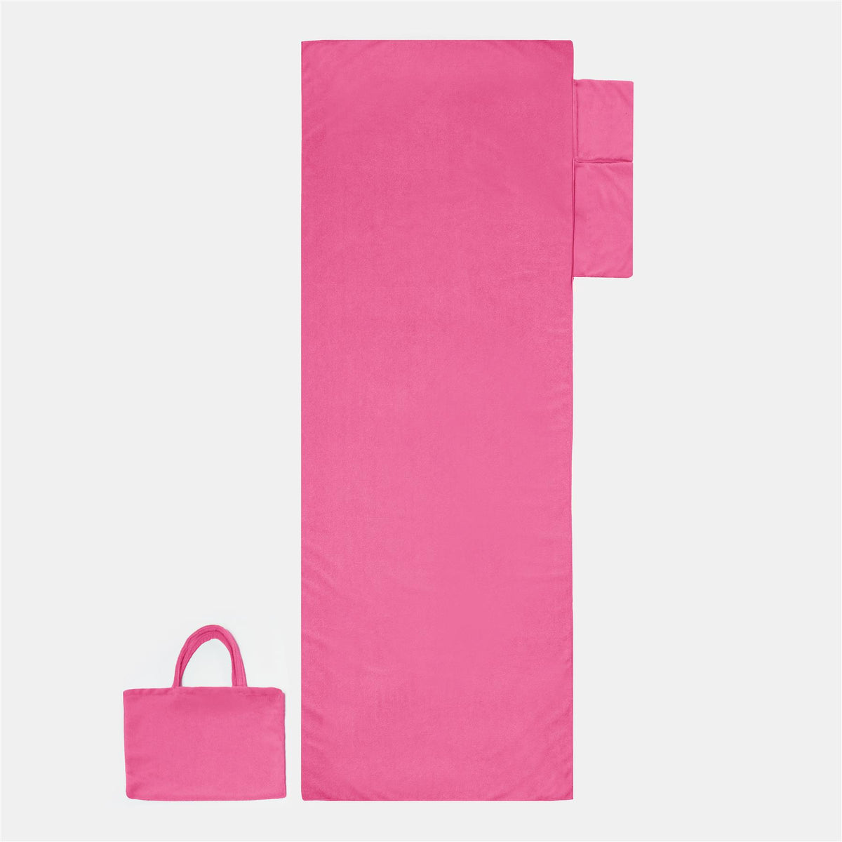 OHS Beach Towel Bag Microfiber Quick Dry Absorbent Bath Large Travel Spa
