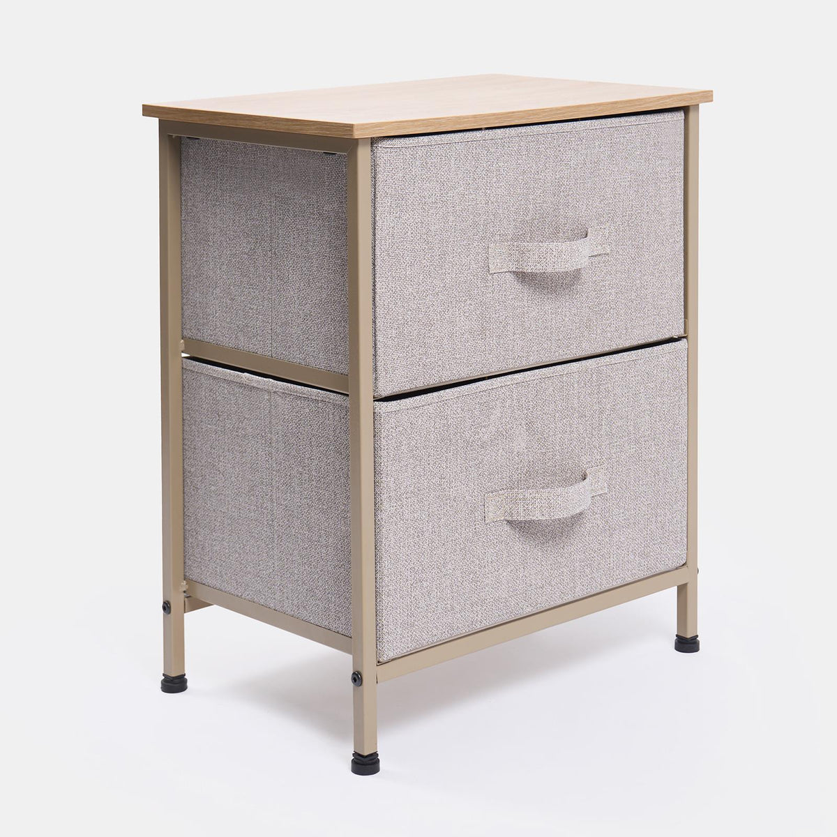 OHS Fabric Cabinet Bedside 2/3/4/5/6 Drawers Storage Unit Clothes Home Organiser