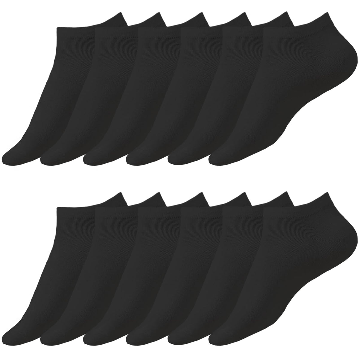 KEYRI 6 Pairs Ankle Socks Low Cut Trainer Socks