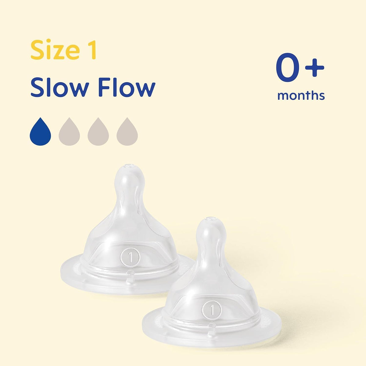 MAM Teats Size 2, Medium Flow, 2 Pack