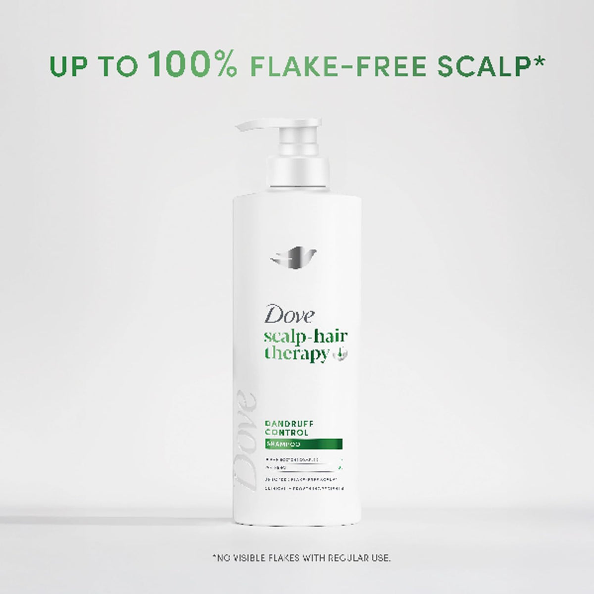Dove Scalp + Hair Therapy Dandruff Control Shampoo hair care with Salicylic Acid, Piroctone and Panthenol for up to 100% flake-free scalp* 400 ml