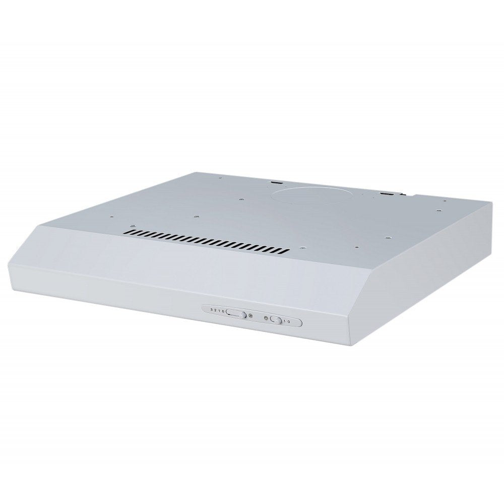 Cookology 50cm Wall Visor Cooker Hood + Ducting Kit - Stainless Steel