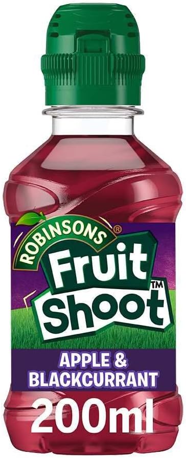 Robinsons Fruit Shoot Apple & Blackcurrant | 200ml Bottle | 24 Pack