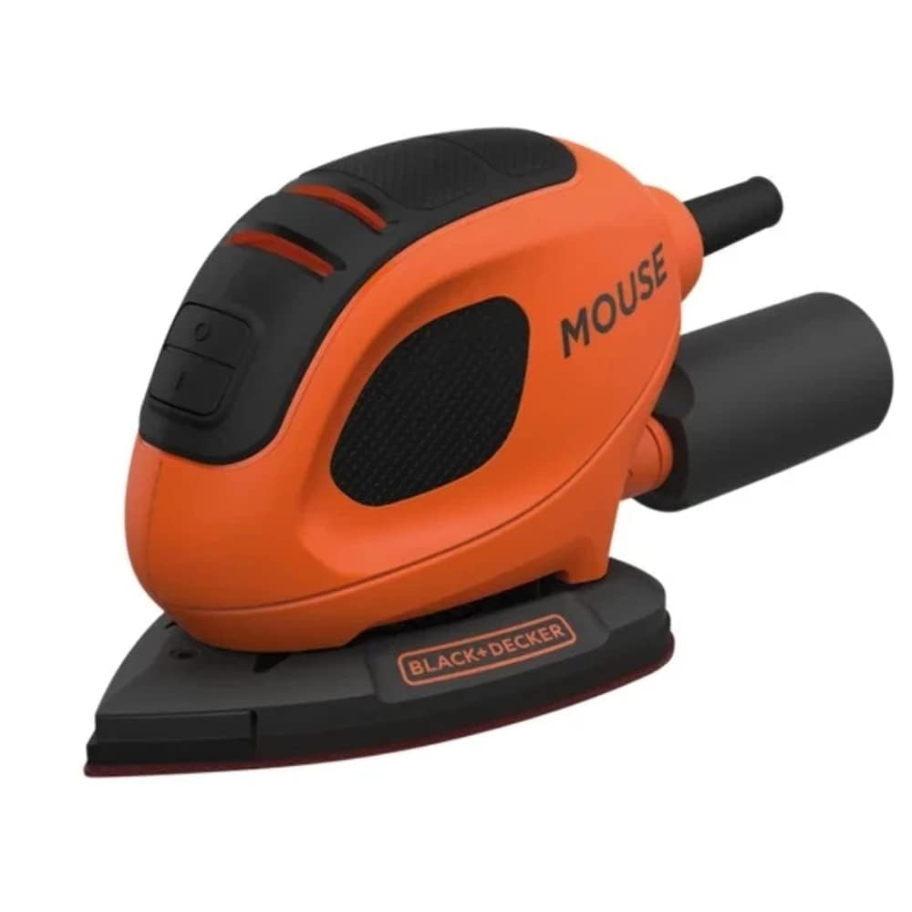 BLACK+DECKER Mouse 55W Compact Detail Sander, BEW230BC-GB
