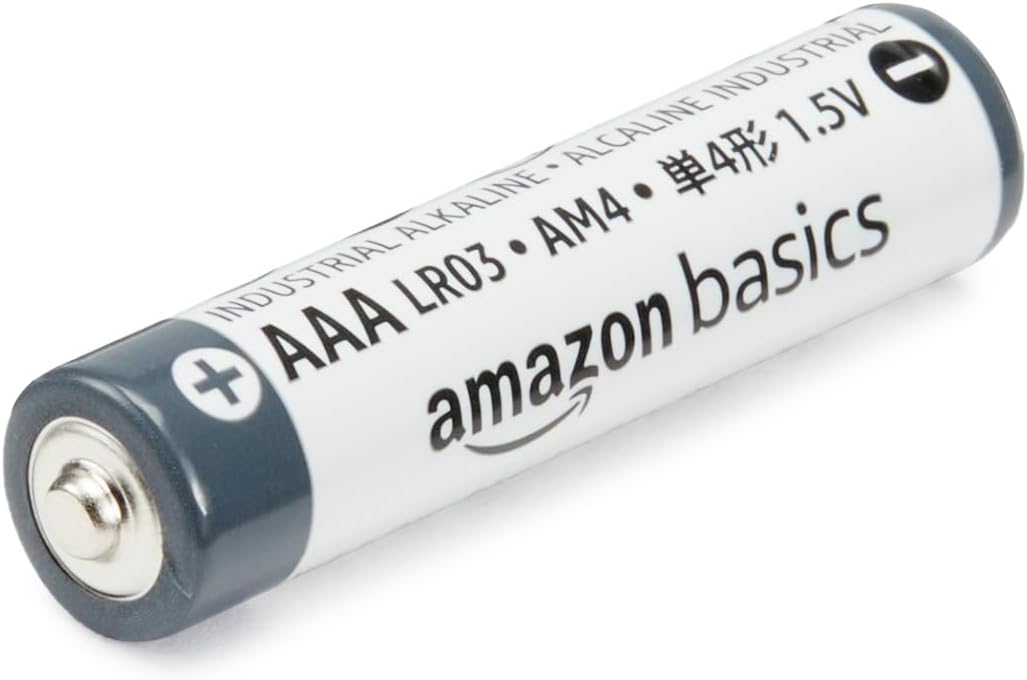 Amazon Basics 40-Pack AAA Alkaline Industrial Batteries, 1.5 Volt, 5-Year Shelf Life