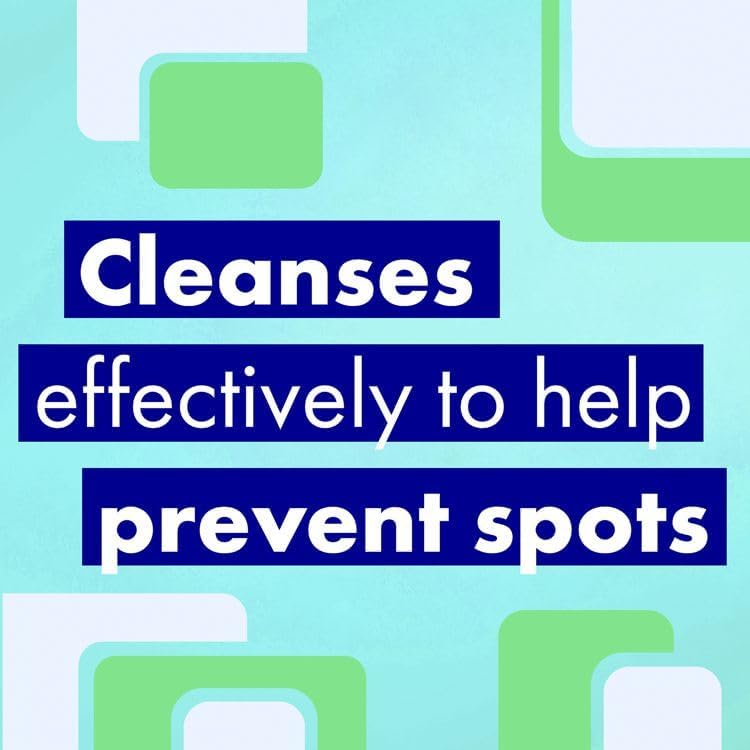 Clean & Clear Deep Cleansing Lotion for Sensitive Skin (1x 200ml), Clean and Clear Facial Cleanser with Salicylic Acid to Deeply Clean, Remove Dirt and Oil, Help Prevent Spots