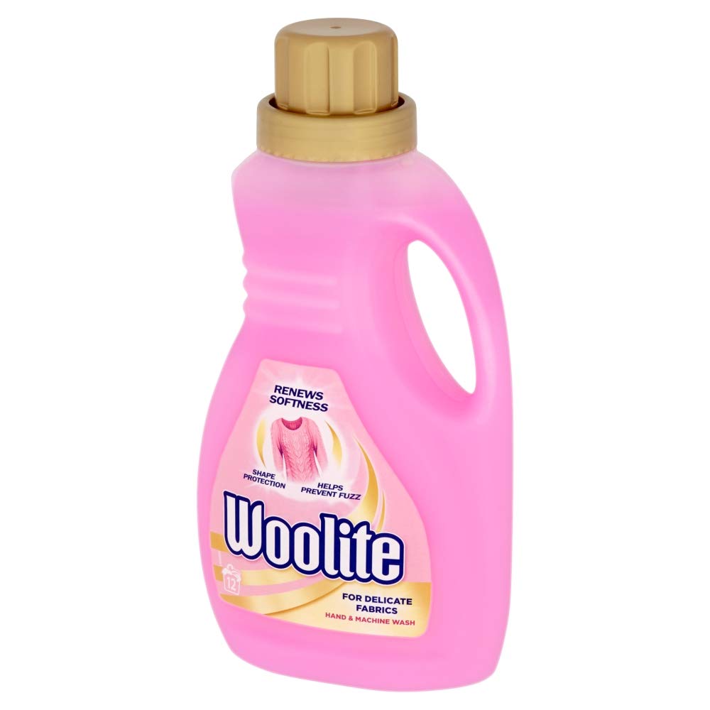 Woolite Laundry Detergent Liquid, 750ml, Pack of 4, For Delicates, Hand & Machine Wash, 48 Washes