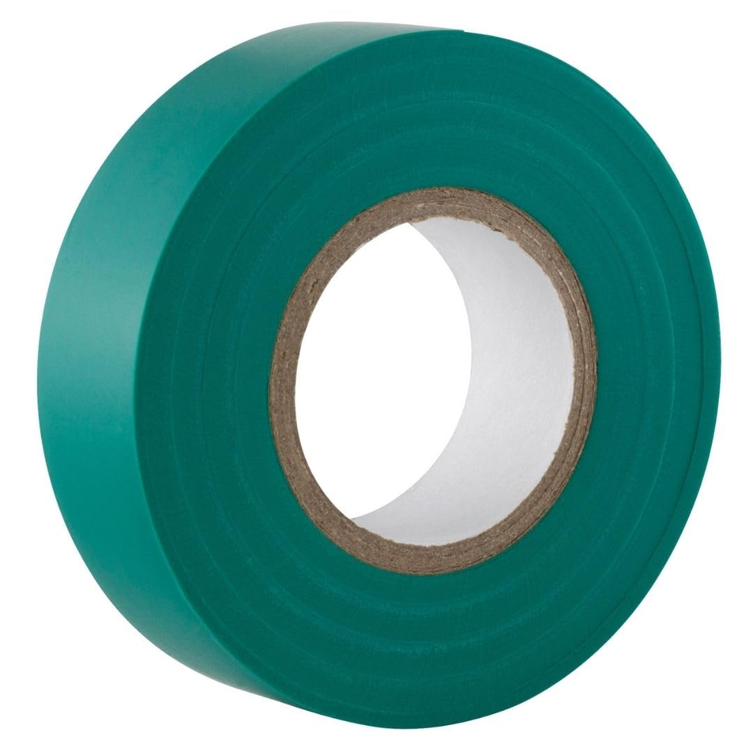 Gocableties Grey Electrical Tape, 19mm x 20m, Strong Self-Adhesive PVC Insulation Tape for Insulating, Repairing and Protecting Electrical Wires, 2 Rolls