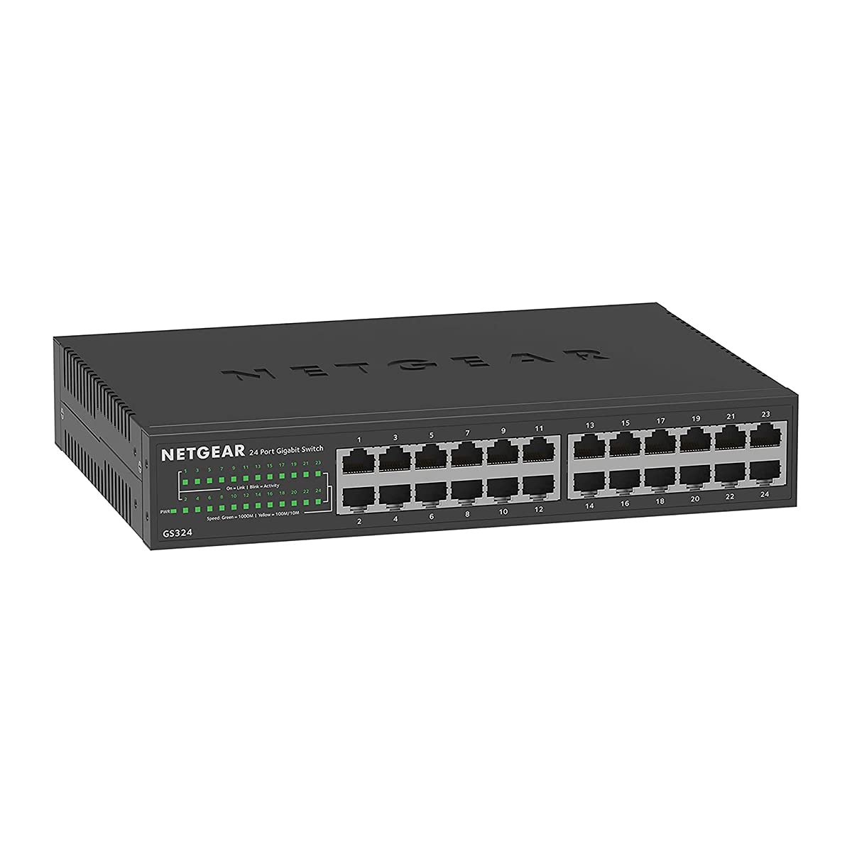 NETGEAR 5 Port Gigabit Network Switch (GS305) | Unmanaged Ethernet Switch | Ethernet Splitter | Silent Operation | Desktop or Wall Mount