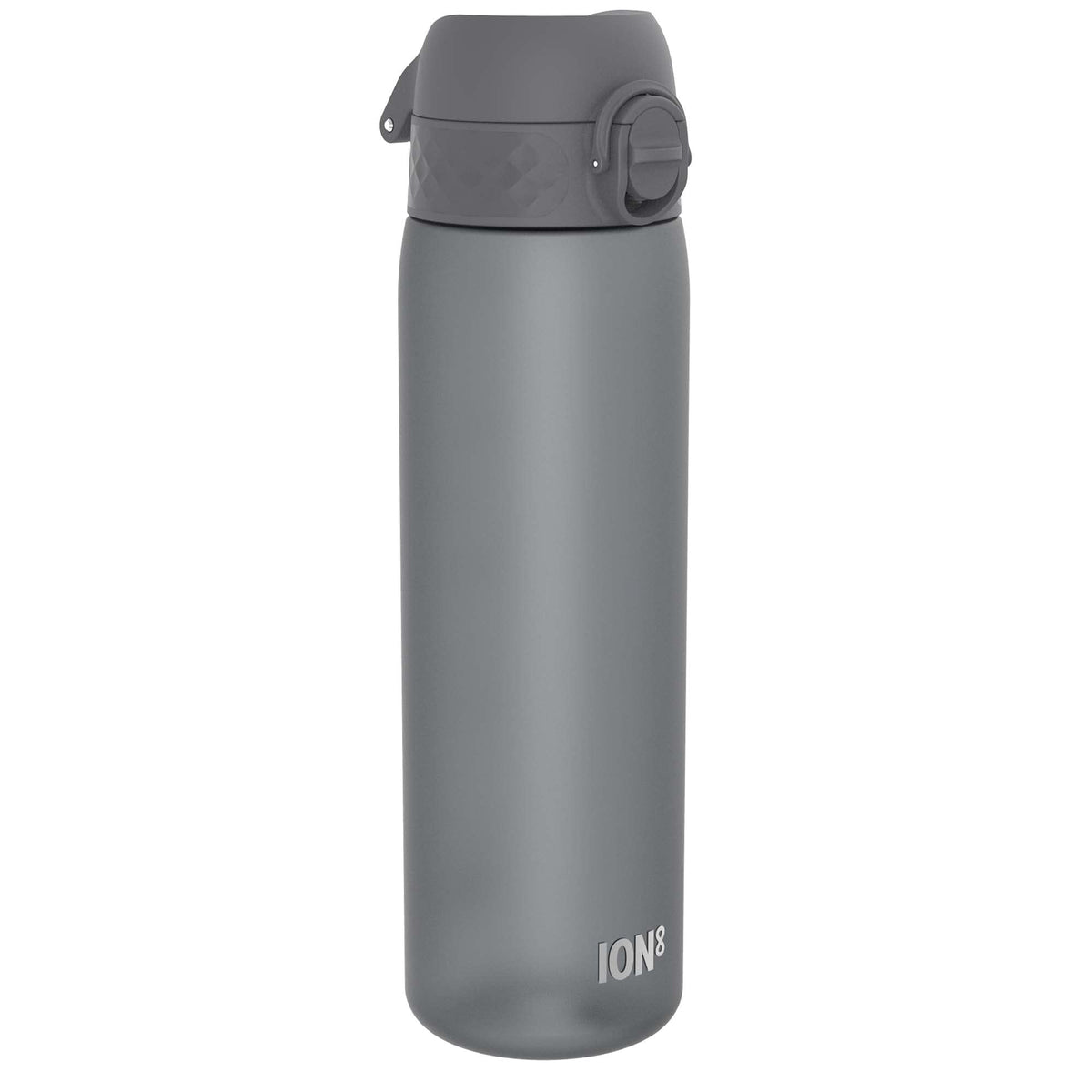 Ion8 Water Bottle, 500 ml/18 oz, Leak Proof, Easy to Open, Secure Lock, Dishwasher Safe, Hygienic Flip Cover, Carry Handle, Fits Cup Holders, Easy Clean, Hot Pink
