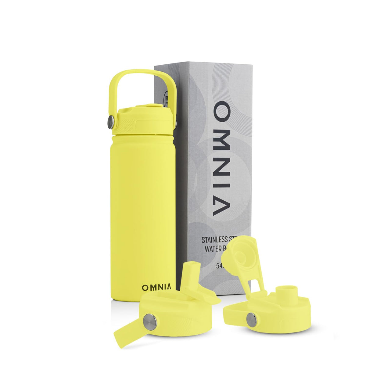 Vacuum Insulated Stainless Steel Water Bottle, 2 Lids (Straw & Spout) Leakproof, BPA-Free, Reusable Flask Ideal for Travel and Outdoors (Gradient Purple - 750 ml)