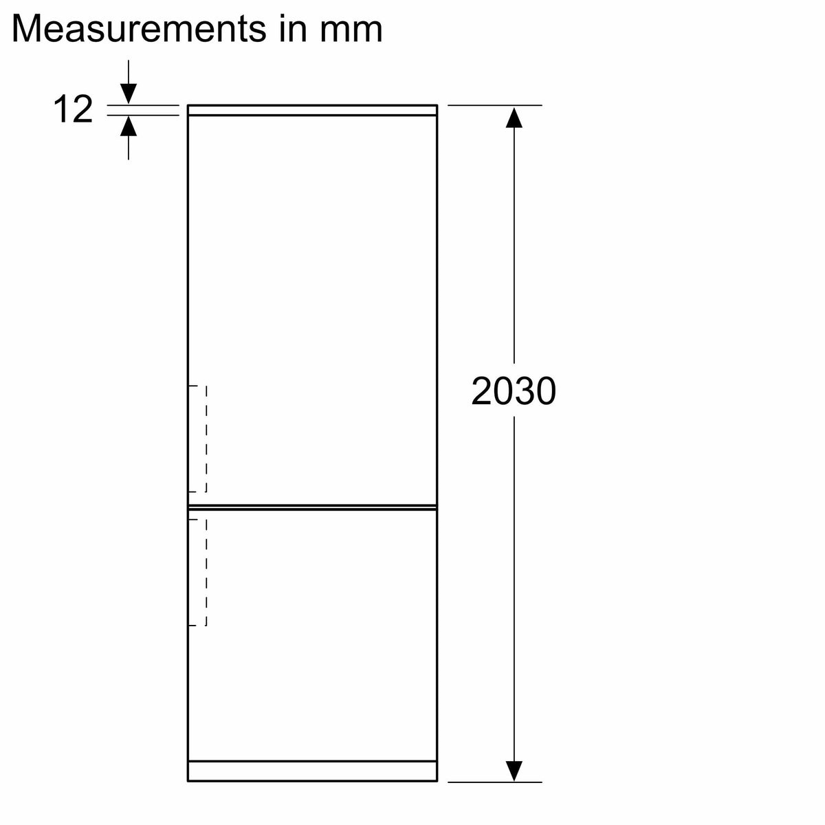 Bosch Series 2 KGN27NLEAG Fridge Freezer, NoFrost, Stainless Steel