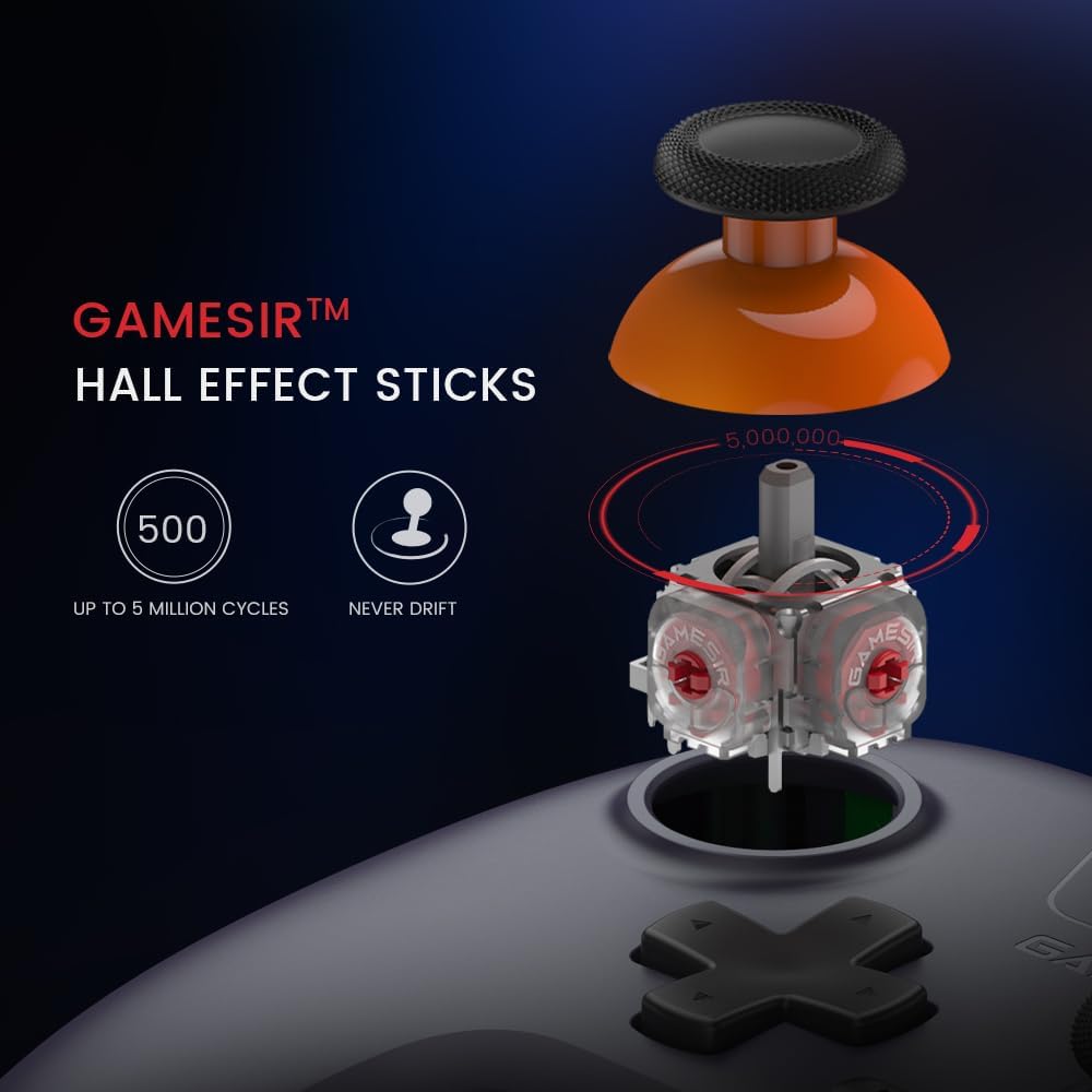 GameSir Nova Lite Wireless Controller for PC, Hall Effect Sticks & Trigger
