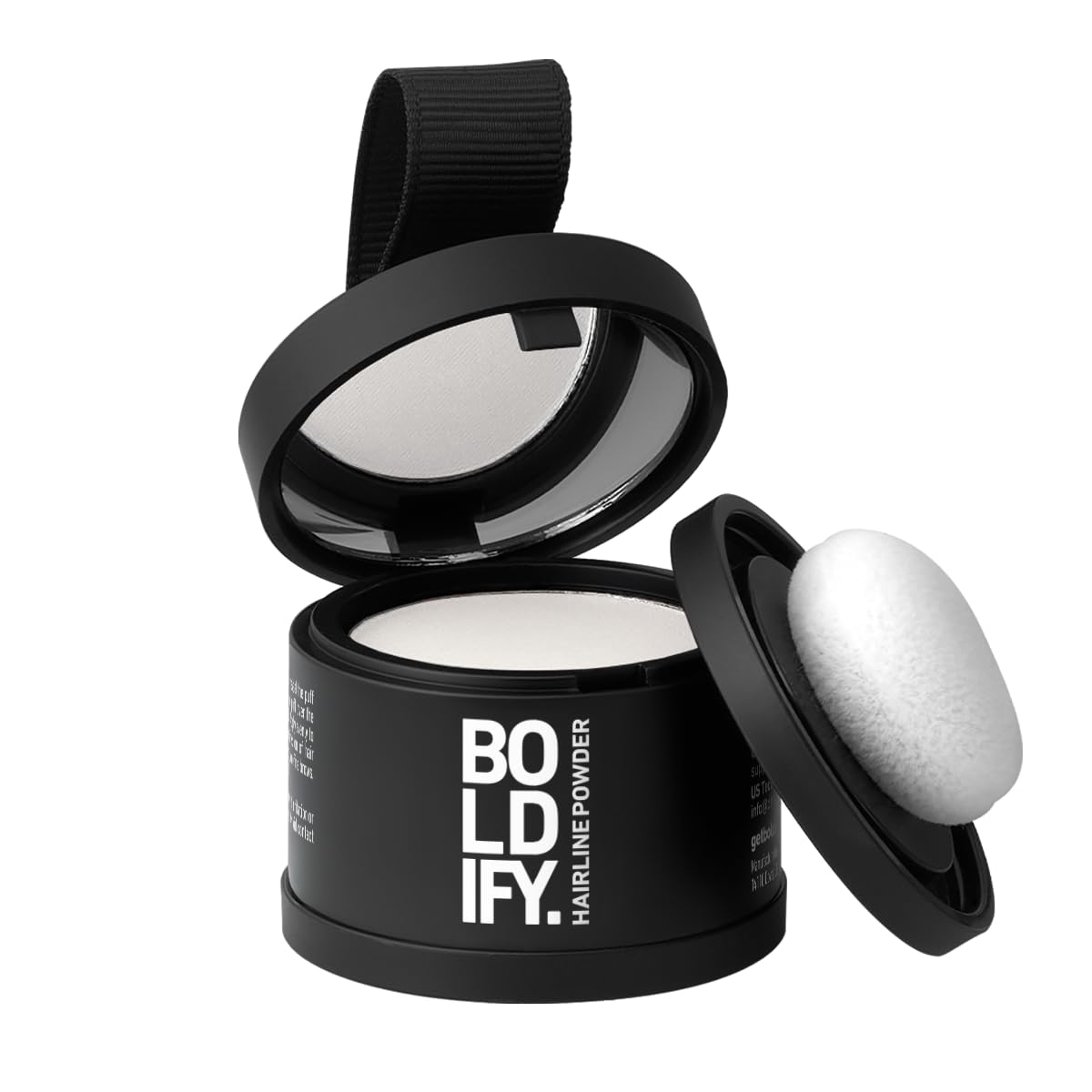 Boldify Hairline Powder, Root Touch Up Hair Color - Light Brown 10g