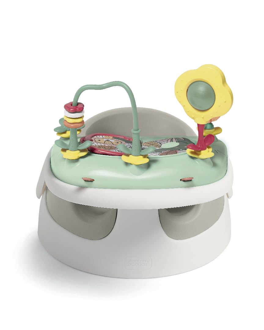Mamas & Papas Baby Snug Floor Seat and Activity Tray - Blossom (Pink)