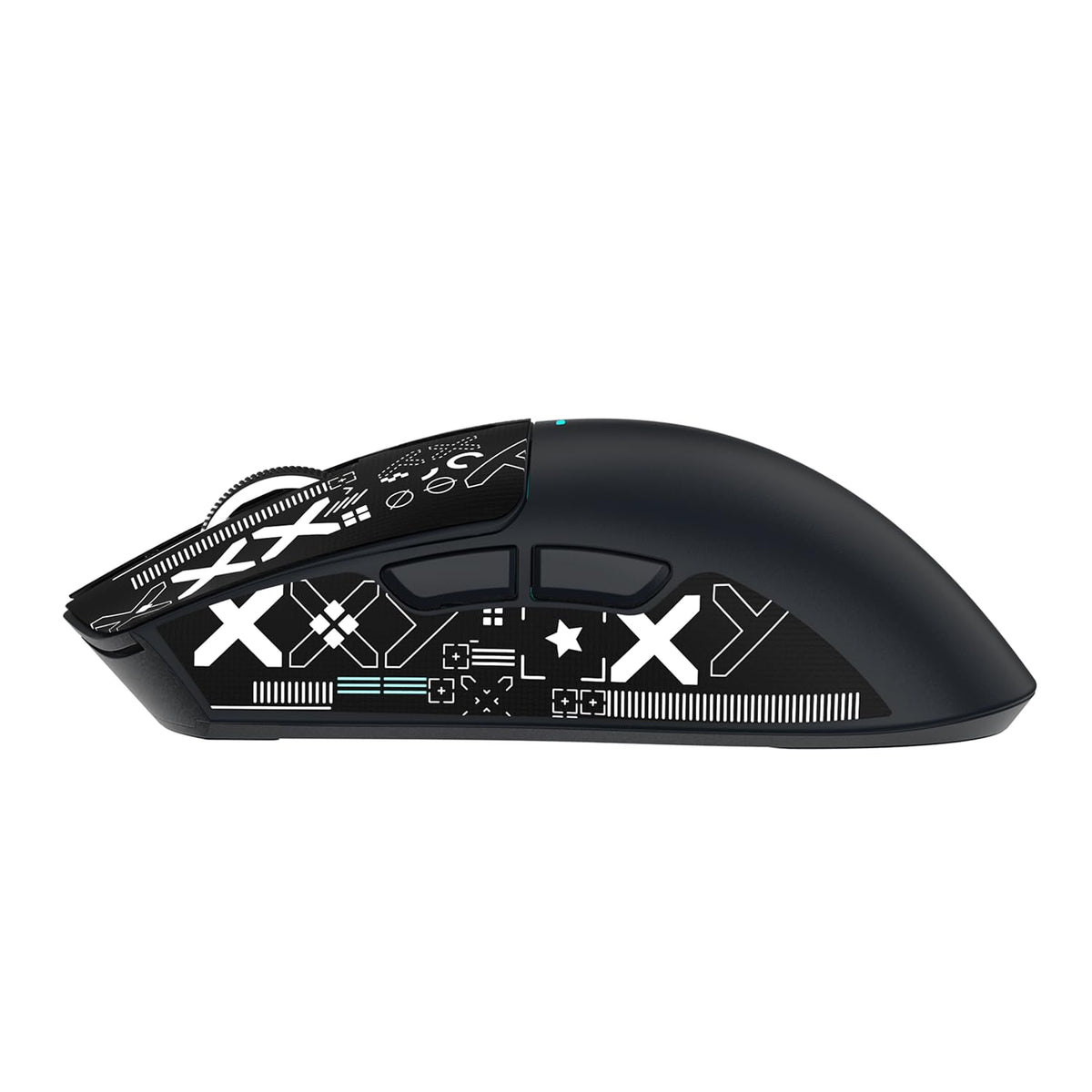 ATTACK SHARK X11 Gaming Mouse with Magnetic Charging Dock, PixArt PAW3311 Gaming Sensor, BT/2.4G Wireless/Wired Gaming Mouse with Mouse Grip Tape, 22000 DPI, Gamer Mice for Win11/Xbox/PS/Mac (Red)
