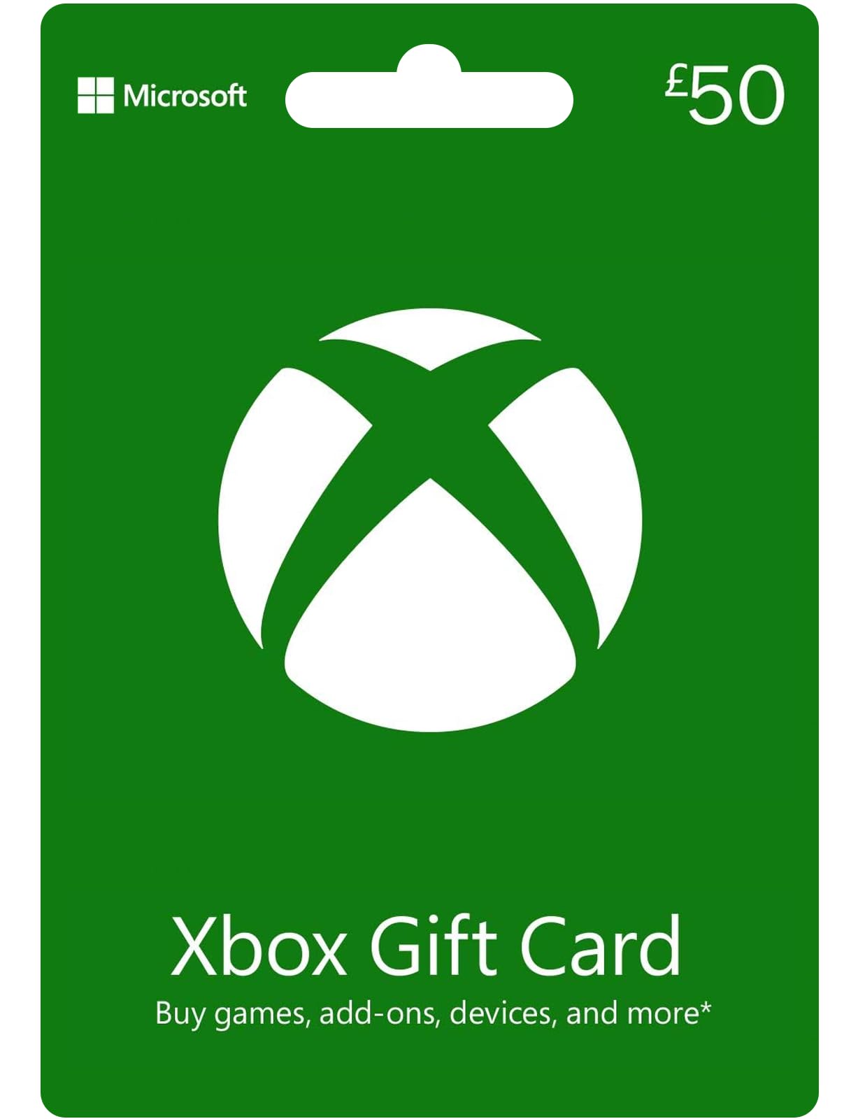 Microsoft Xbox Physical Gift Card - UK Redemption - Delivered by Post - £25