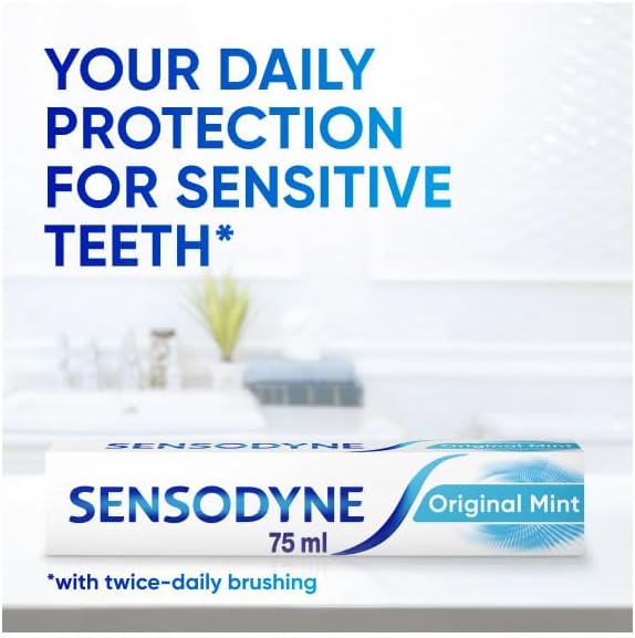 Sensodyne Daily Care Sensitive Toothpaste, Original Mint, 75 ml