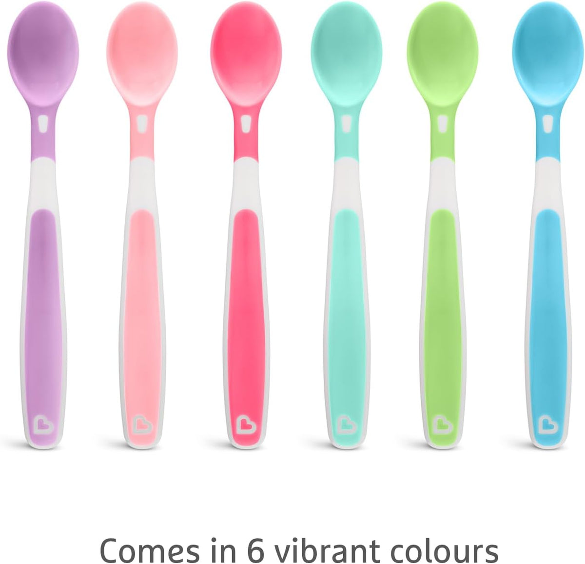 Munchkin Soft Tip Infant Spoons, Pack of 6