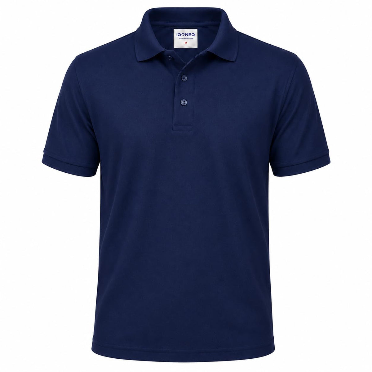 Mad Ink Men's Classic Polo Shirt, Short Sleeve Piqué Knit Collared Polo Top, Soft Breathable Comfortable Casual Shirt for Work, Office, Golf, Travel, Leisure & Everyday Wear