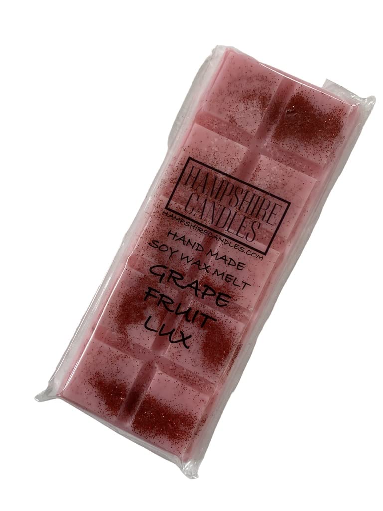 White Patchouli Wax Melts | Highly Scented | Eco Soy Wax, Vegan and Cruelty Free | Handmade Snap Bar
