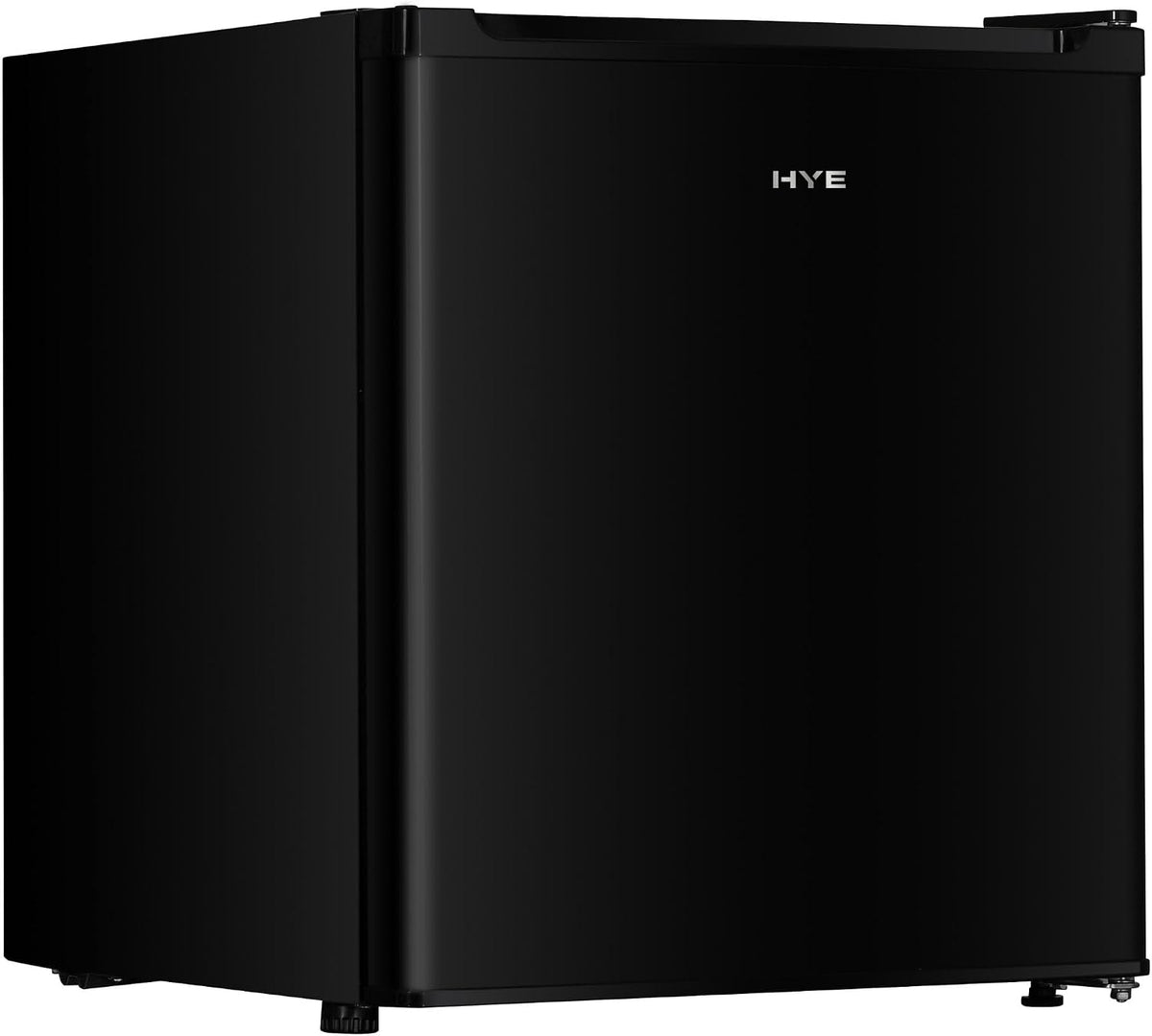 HYE Mini Fridge - 40L Capacity, 44cm Width, Black