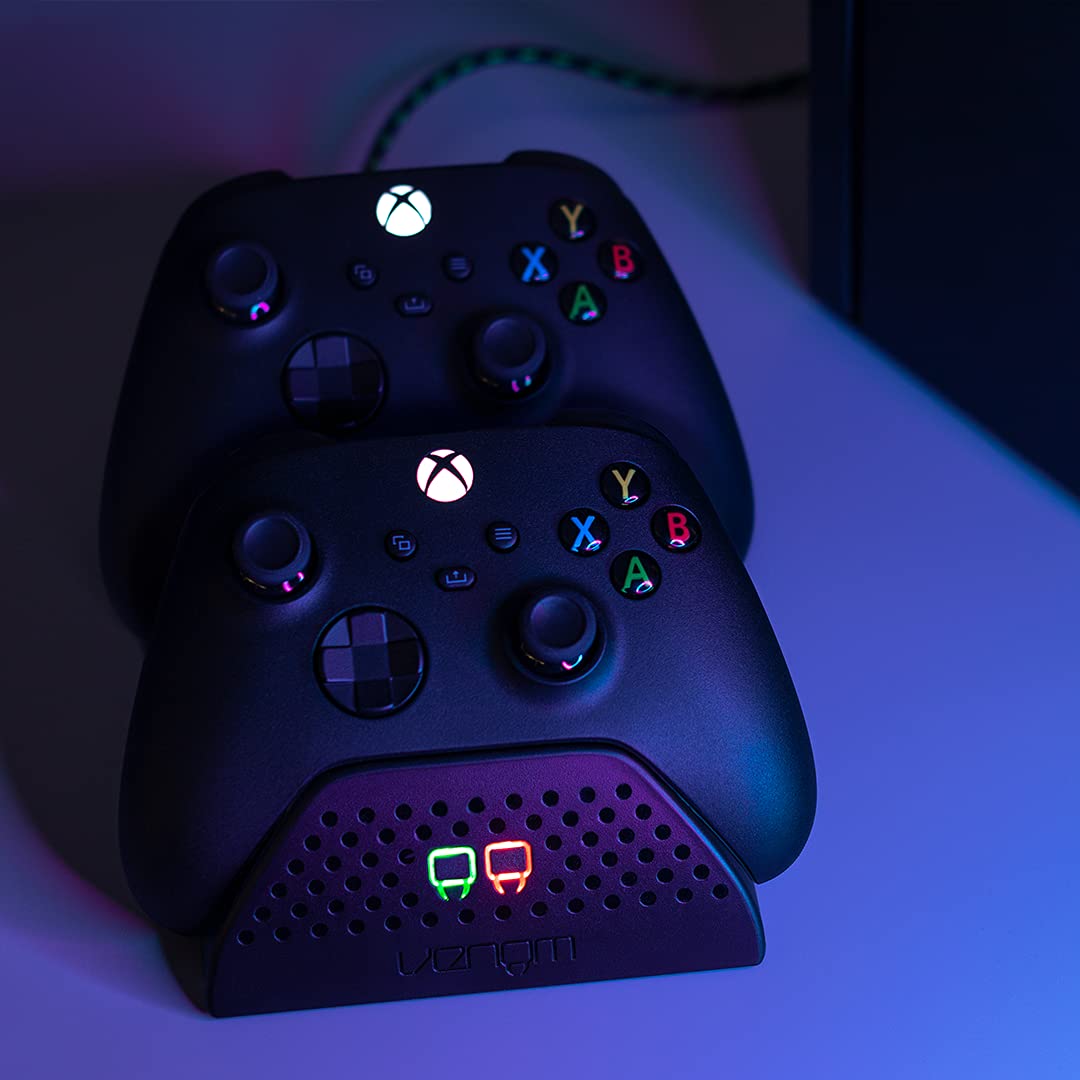 Venom Replacement Battery Packs for Xbox Charging Dock - White (Xbox Series X & S/Xbox One)