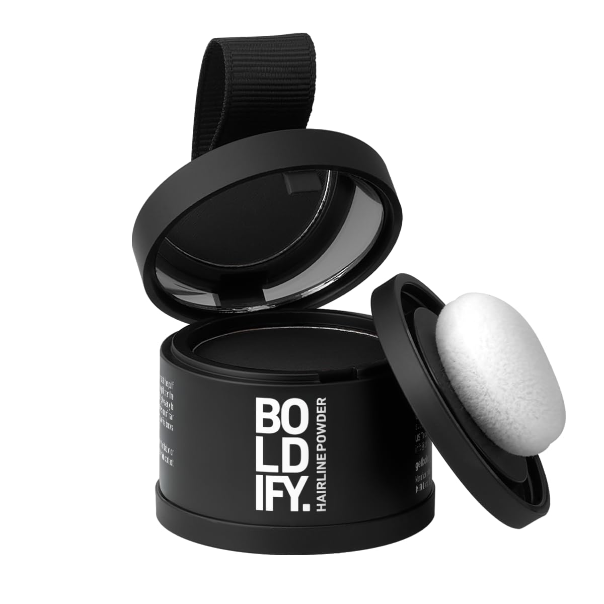 Boldify Hairline Powder, Root Touch Up Hair Color - Light Brown 10g