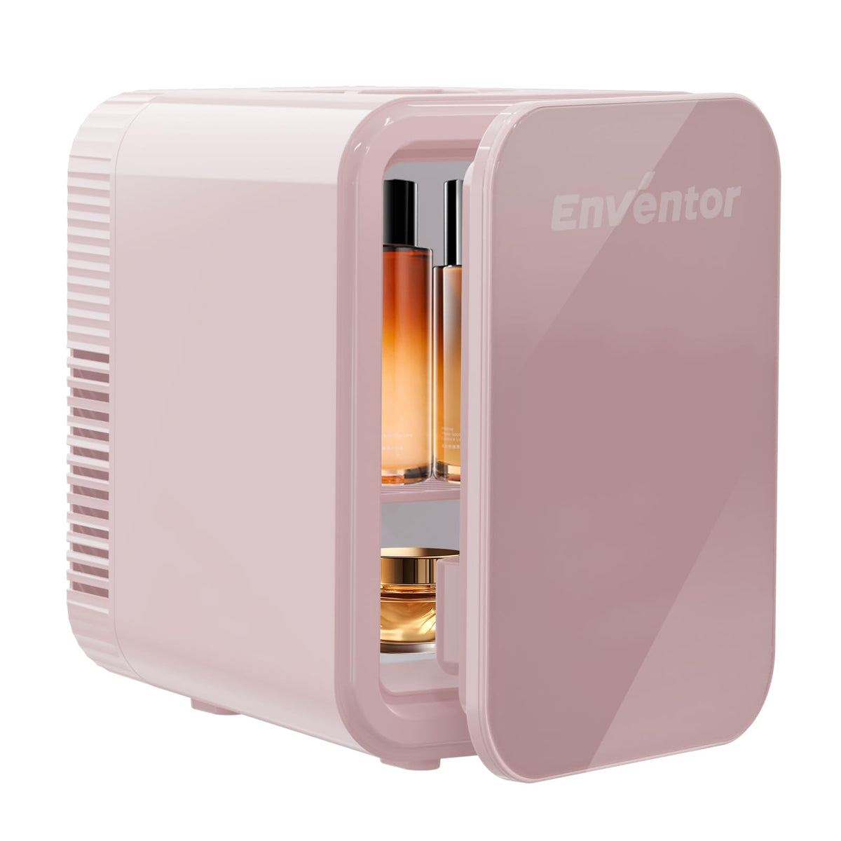 Enventor Mini Fridge 4 Litre/ 6 Can, Portable Cooler and Warmer, AC+12V DC