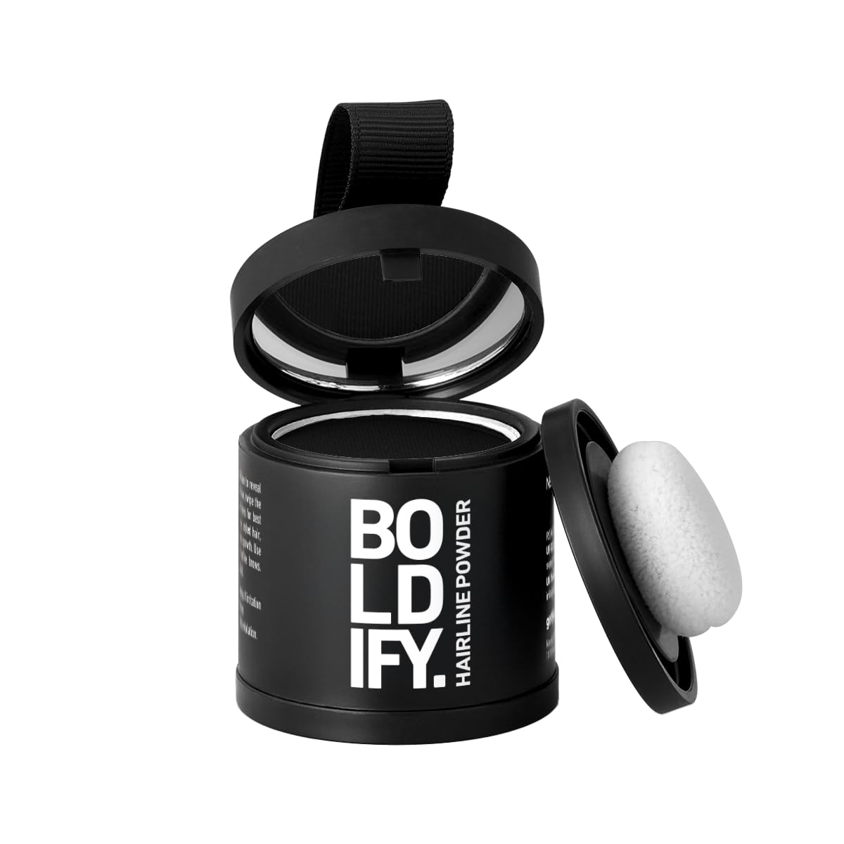 Boldify Hairline Powder, Root Touch Up Hair Color - Light Brown 10g