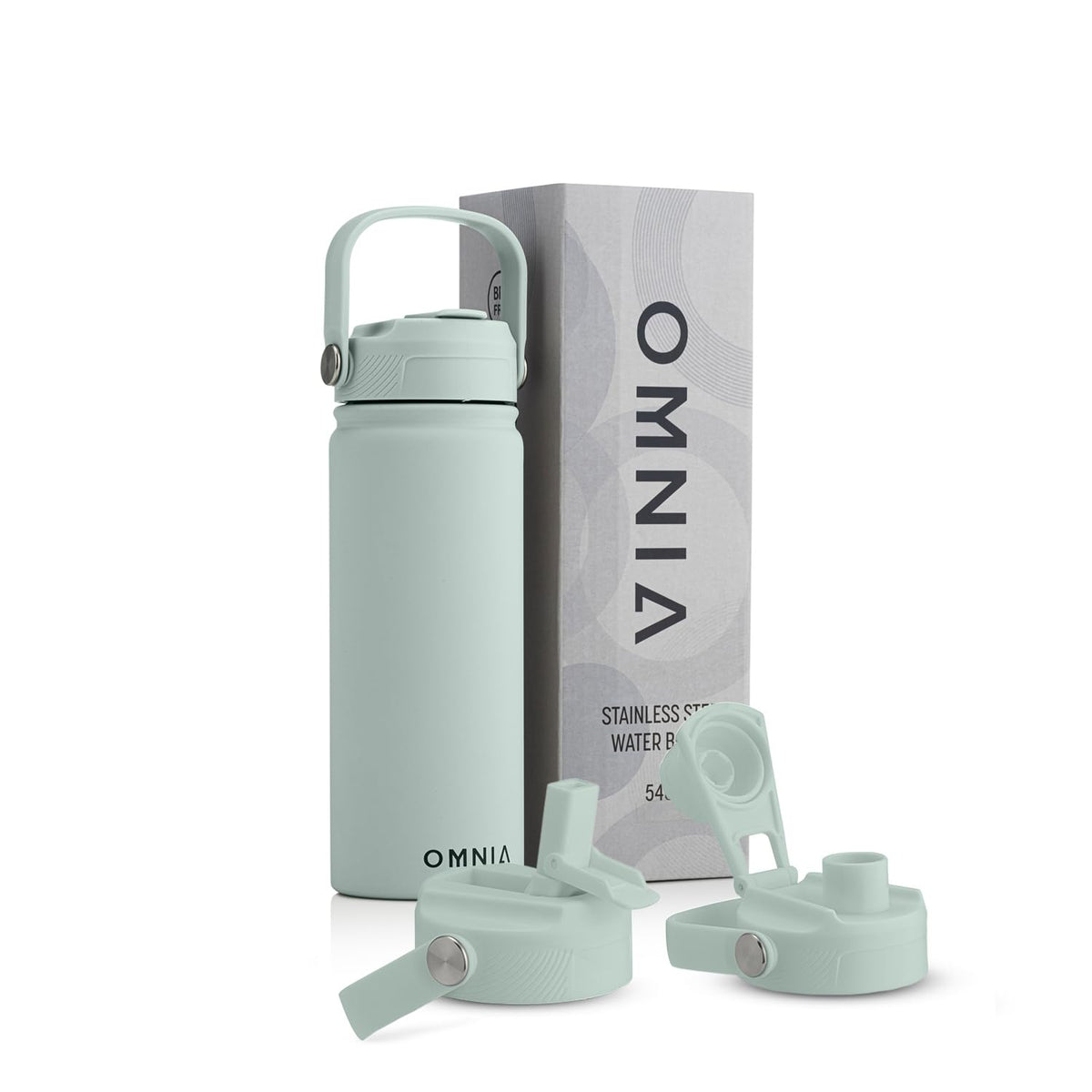 Vacuum Insulated Stainless Steel Water Bottle, 2 Lids (Straw & Spout) Leakproof, BPA-Free, Reusable Flask Ideal for Travel and Outdoors (Gradient Purple - 750 ml)