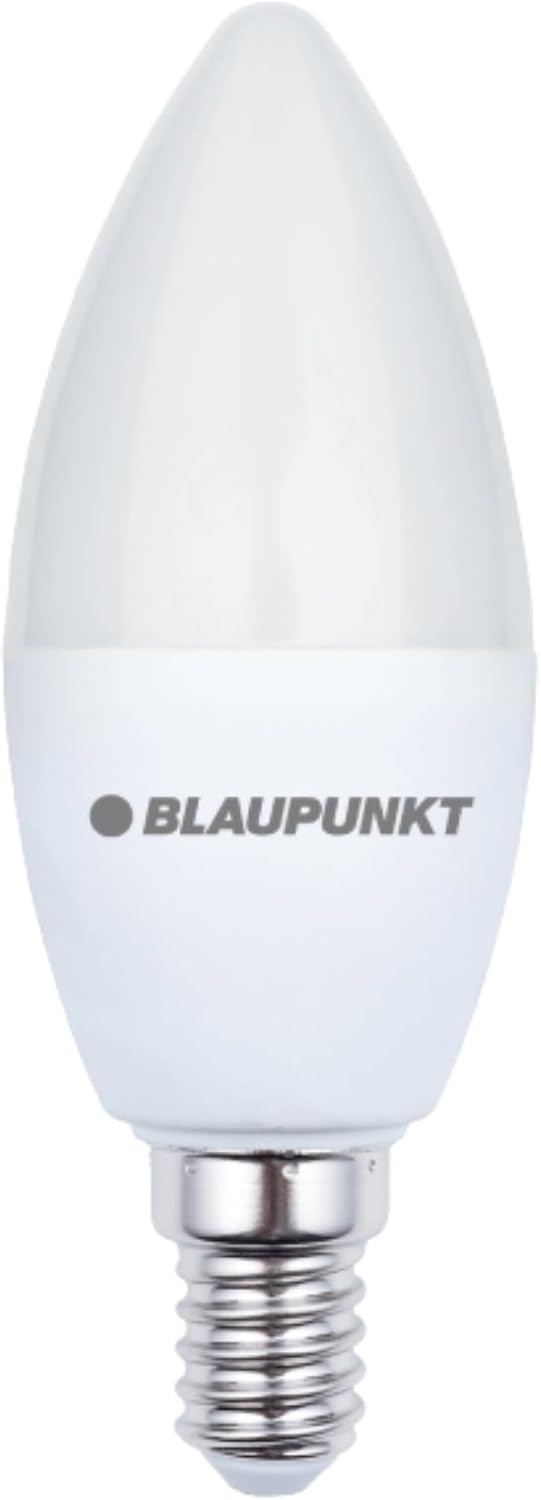 Blaupunkt E14 LED Light Bulb Candle Shape – 10W (Equivalent to 80W - 100W), 820 Lumens, 4000K Neutral White LED – Non‑Dimmable, E14 Screw Base, Energy‑Efficient Home Lighting – Pack of 1
