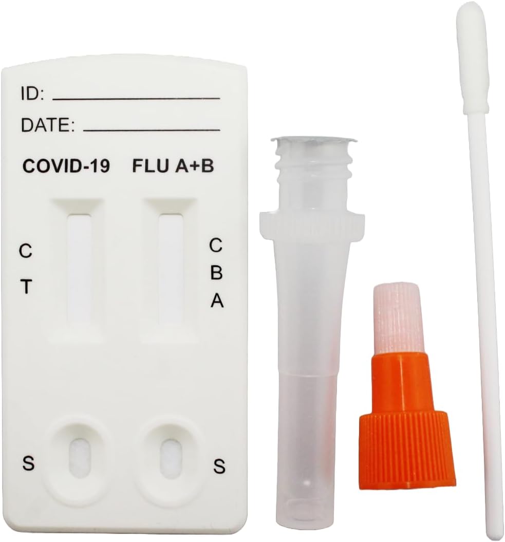 SARS-CoV-2 and Influenza A+B Antigen Combo Rapid Test (Nasal Swab)
