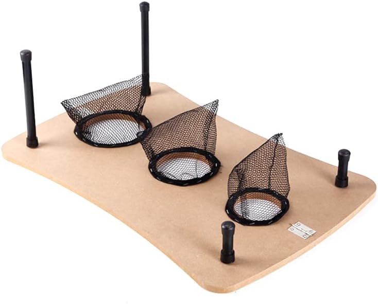 Unibos Bean Bag Toss Game for Kids – Wooden Cornhole Set with 6 Bean Bags – Indoor & Outdoor Garden Party Game – Foldable Carnival Throwing Game for Birthday Parties, Family Fun & BBQs