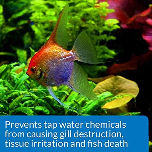 AQUARIAN Tap Water Safe Fish Aquarium Water Conditioner, 118 ml Bottle