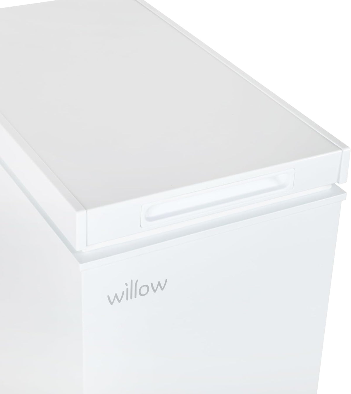 Willow WCF60W Freestanding 51L Chest Freezer with Removable Storage Basket, Suitable for Outbuildings and Garages, 2 Years Warranty - White