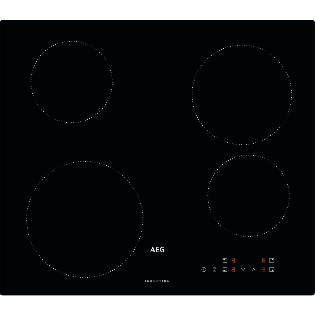 AEG Induction Hob IKB64401FB, 59 cm, 4 Zones