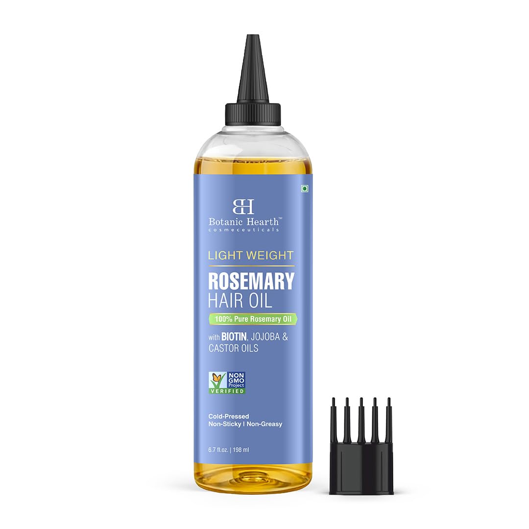 Botanic Hearth Argan & Biotin Hair Oil, 198 ml