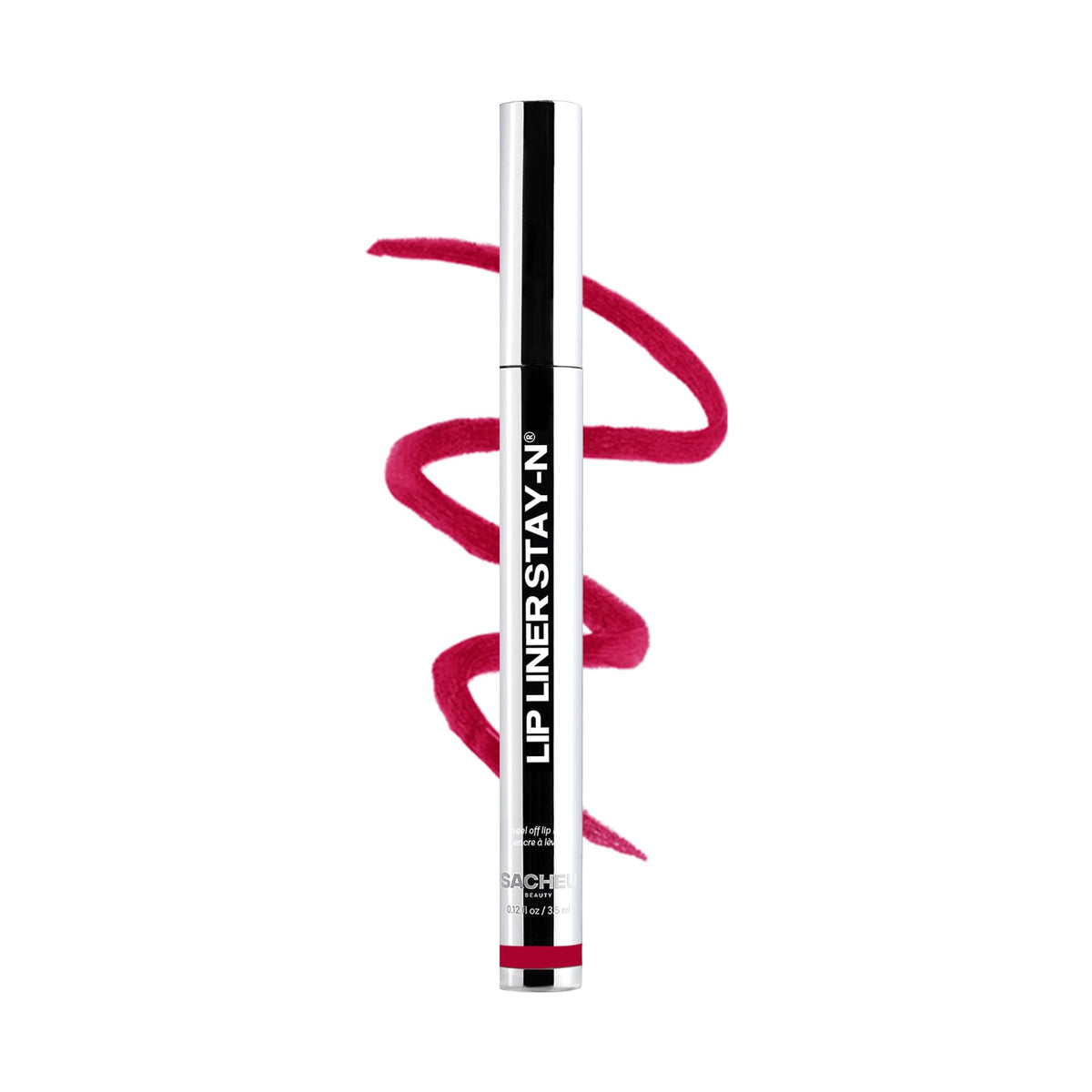 Sacheu Lip Liner STAY-N Peel Off Lip Stain, Longwear, p-INKED