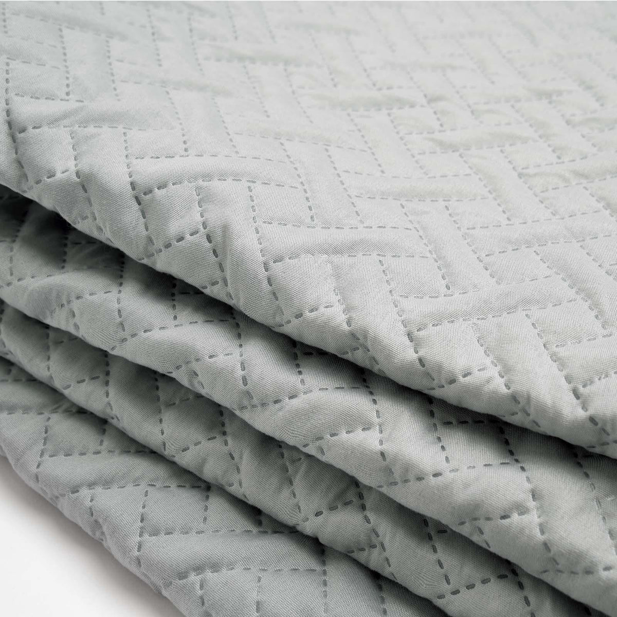 Brentfords Geo Quilted Bedspread Blanket Pinsonic Throw Large Sofa Bed Comforter