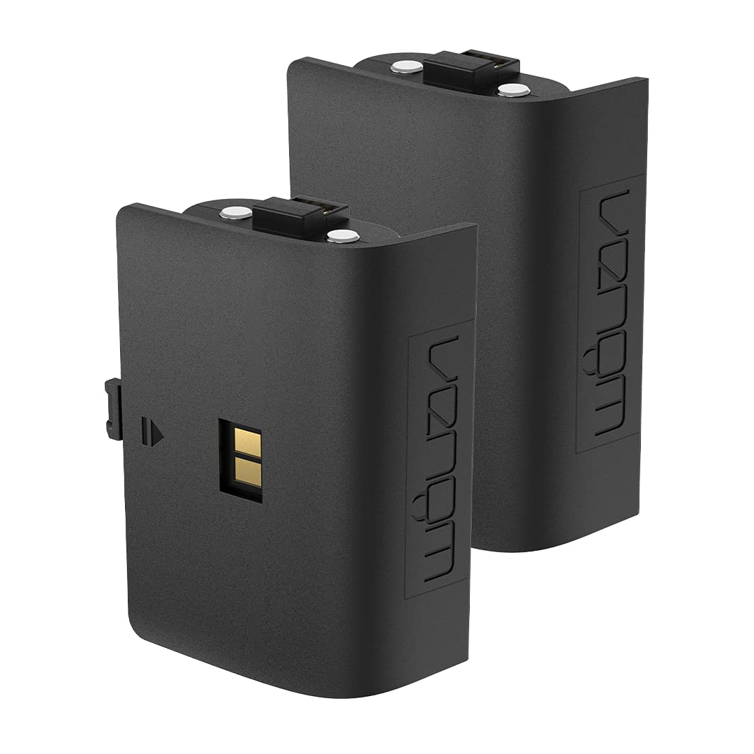 Venom Replacement Battery Packs for Xbox Charging Dock - White (Xbox Series X & S/Xbox One)