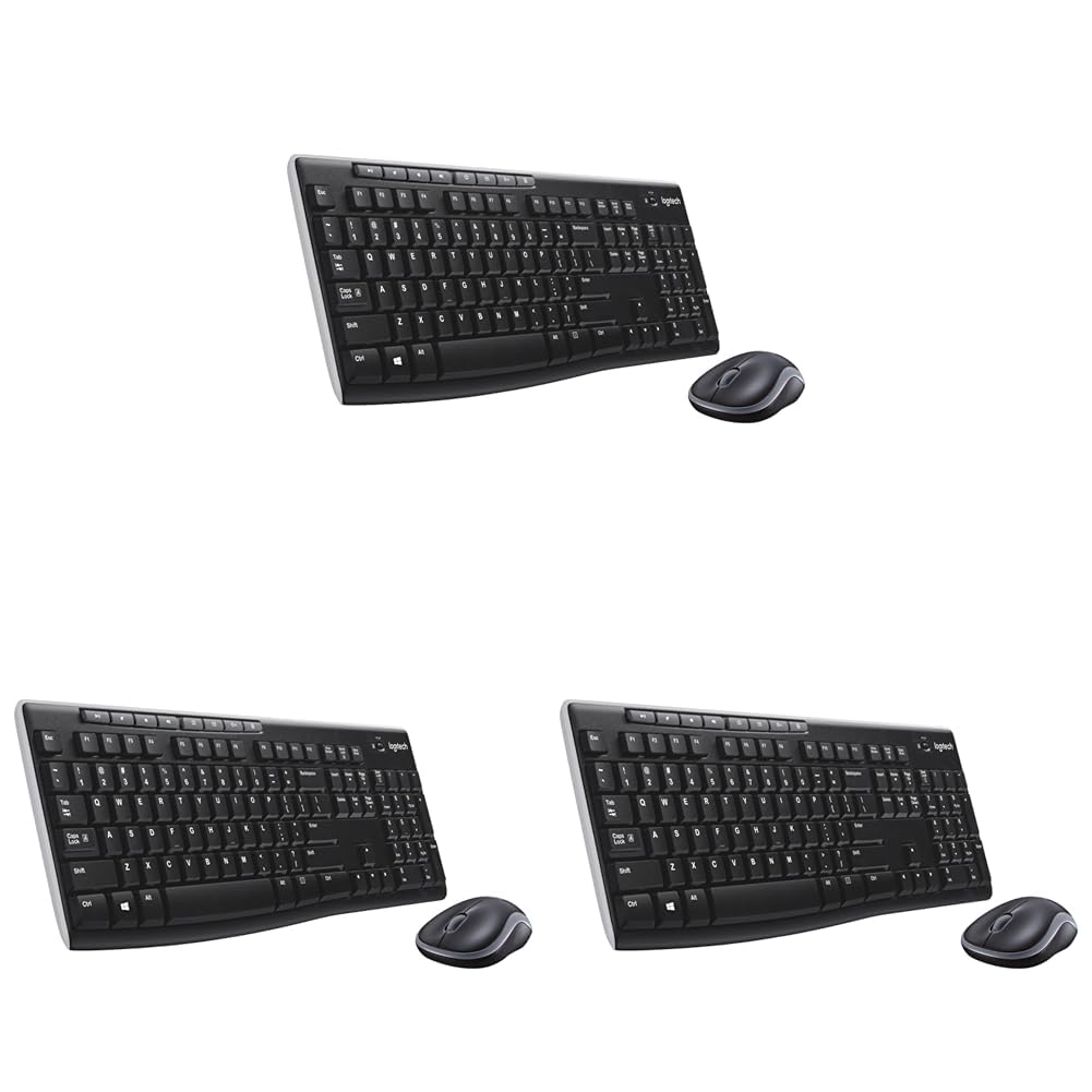 Logitech MK270 Wireless Keyboard and Mouse Combo for Windows