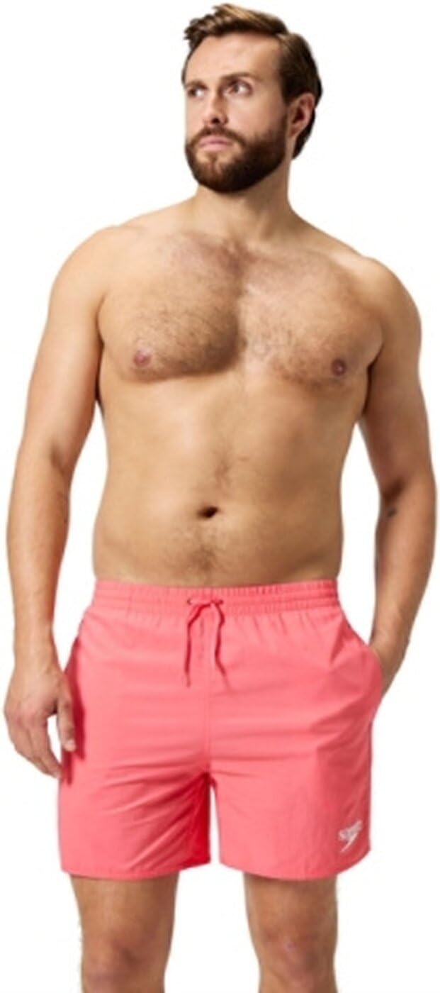 Speedo 16" Watershort Swimming Trunks| Quick Dry | Comfortable Fit | Classic Style | Drawstring Waist