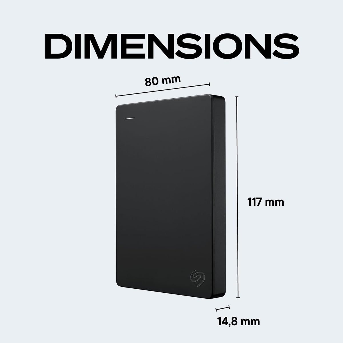 Seagate 2TB Portable Hard Drive | USB 3.0 (STGX2000400)