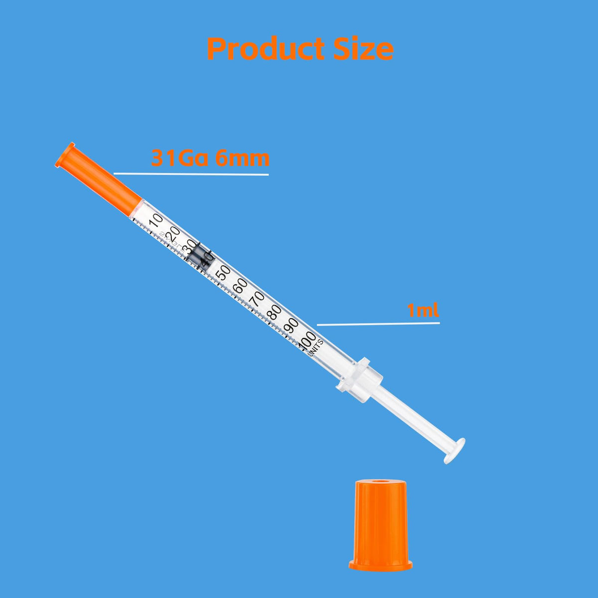 20Pcs Plastic Transfer Tools, 1ml Multiple Uses Transferring Dispensing Tools (31g 6mm), Individually Packaged for Lab, DIY Crafts (20)