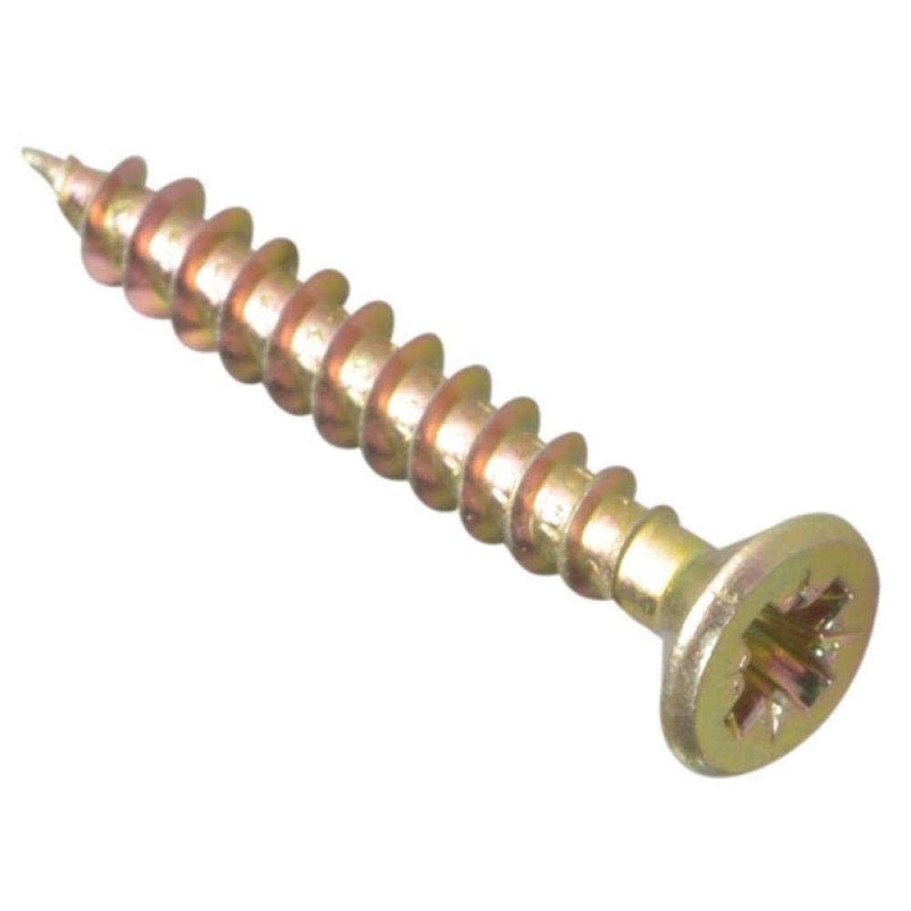 ForgeFix Multi-Purpose Single Thread Screws | 3.5 x 40mm | Zinc | Box 200