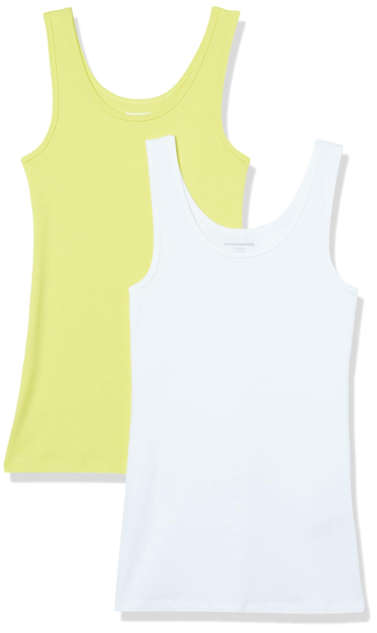 Amazon Essentials Women's Slim-Fit Vest, Pack of 2