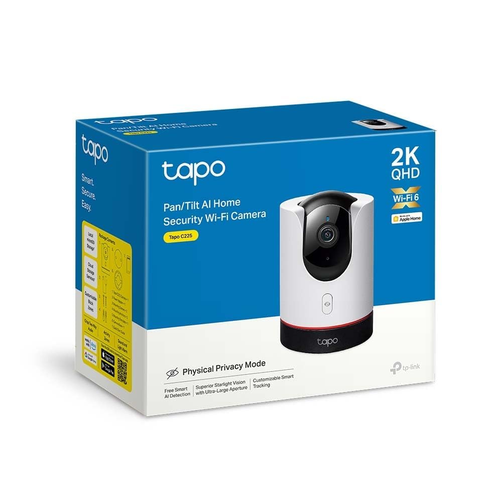Tapo C210 2K 3MP Pan/Tilt Indoor Security Camera Pet Camera House Security